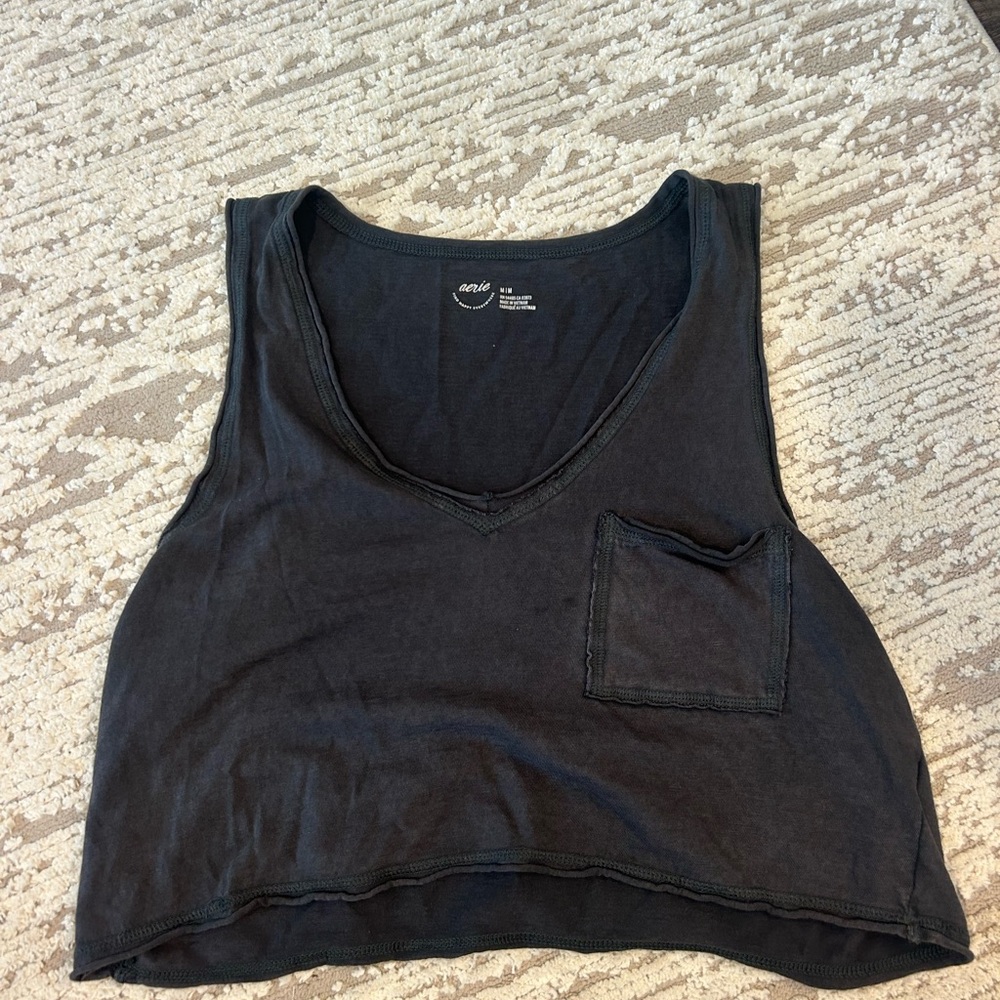 Aerie Sleeveless Crop Tank Top